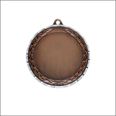 Antique Insert Medal 2" – Gold, Silver & Bronze Medal with Sublimation Disc