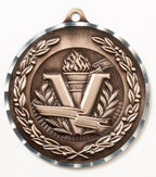 Victory Medal 2¾" – Gold, Silver & Bronze Award Medal