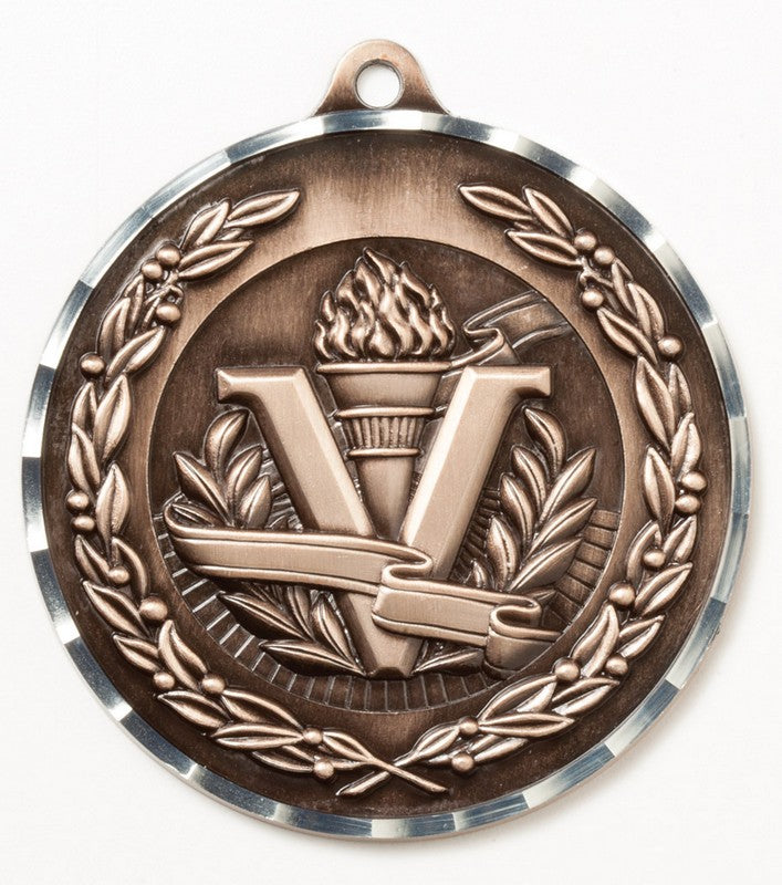 Victory Medal 2¾" – Gold, Silver & Bronze Award Medal