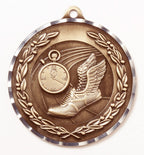 Track & Field Medal – Antique Finish (2.75" Large Medal)
