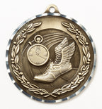 Track & Field Medal – Antique Finish (2.75" Large Medal)