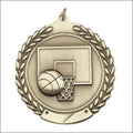 Basketball Medal 2¾" – Gold, Silver & Bronze Award Medal