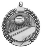 Volleyball Medal 2¾" – Gold, Silver & Bronze Award Medal