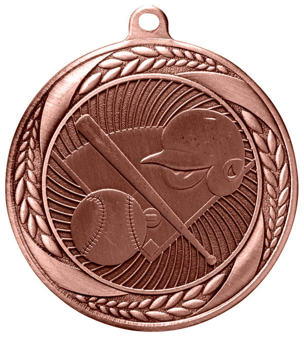 Baseball Medal – Antique Finish (2.5”)