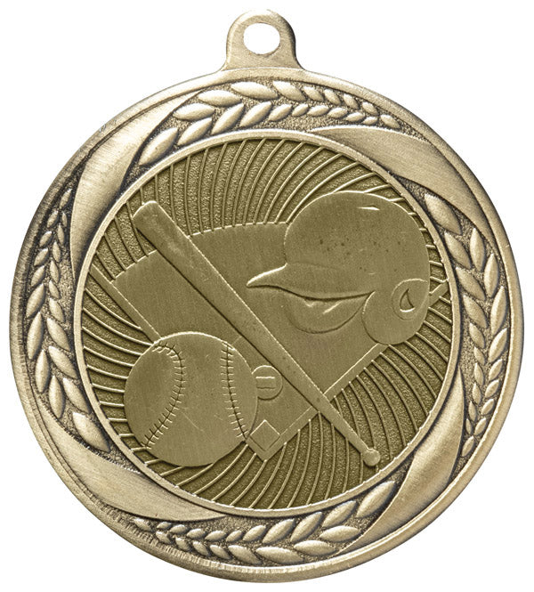 Baseball Medal – Antique Finish (2.5”)