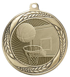 Basketball Medal – Antique Finish (2.5”)