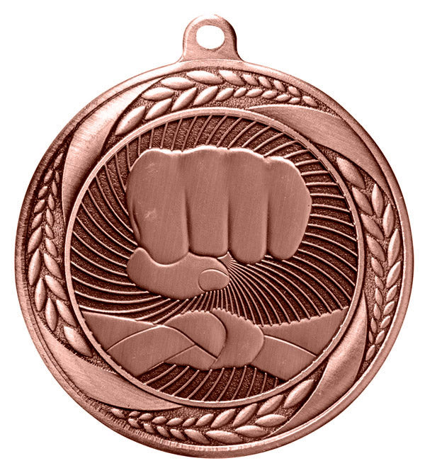 Karate Medal – Antique Finish (2.5”)