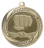 Karate Medal – Antique Finish (2.5”)