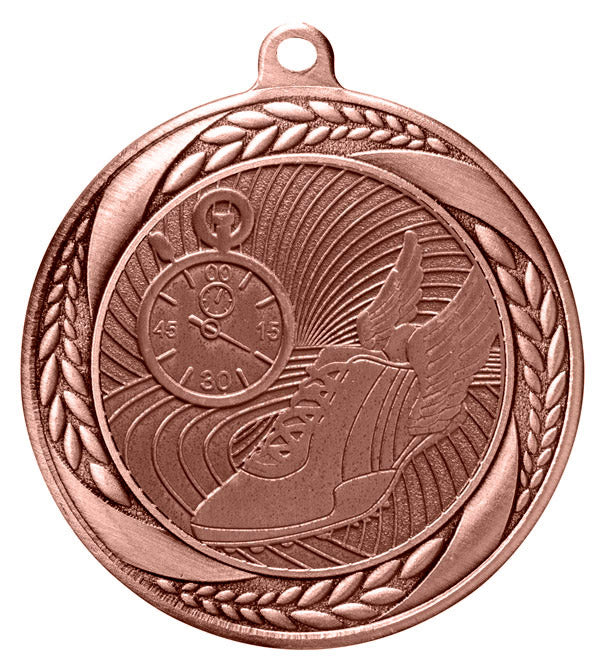 Track Medal – Antique Finish (2.5”)
