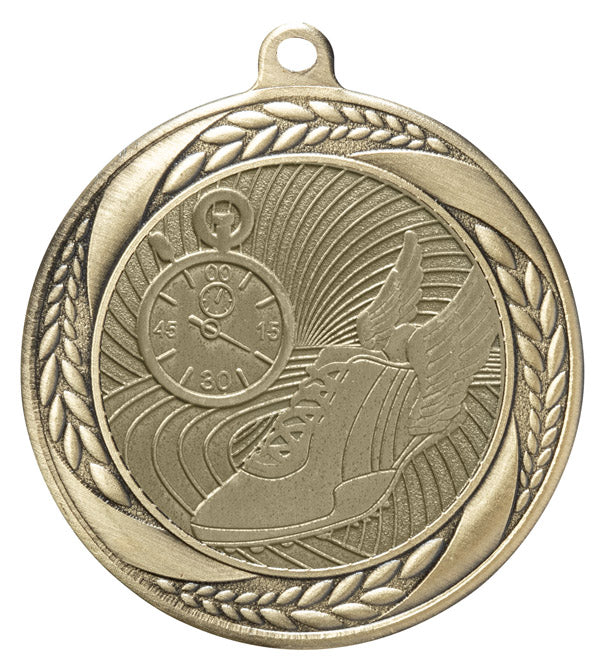 Track Medal – Antique Finish (2.5”)