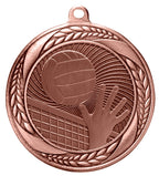 Volleyball Medal – Antique Finish (2.5”)