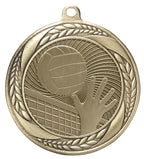 Volleyball Medal – Antique Finish (2.5”)
