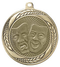 Drama Medal – Antique Gold Finish (2.5”)