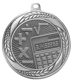 Math Medal – Antique Finish (2.5”)