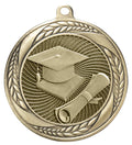 Scholastic Medal – Antique Gold Finish (2.5”)