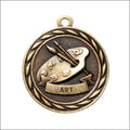 Scholastic Art Medal – Antique Gold Finish (2.25”)