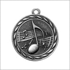Scholastic Music Medal – Antique Finish (2.25”)