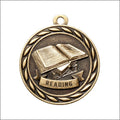 Scholastic Reading Medal – Antique Finish (2.25”)