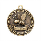 Scholastic Spelling Bee Medal – Antique Finish (2.25”)
