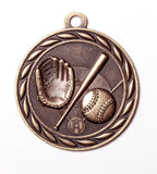 Baseball Medal – Antique Finish (2.25”)
