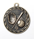 Baseball Medal – Antique Finish (2.25”)