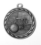 Basketball Medal – Antique Finish (2.25”)