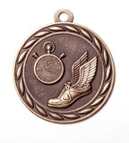 Track Medal – Antique Finish (2.25”)