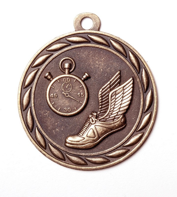 Track Medal – Antique Finish (2.25”)