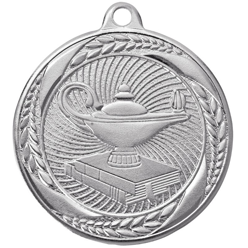 Lamp of Knowledge Medal – Antique Finish (2.5”)