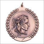 Achievement Medal – Antique Finish (1.75" - Classic Laurel Design)