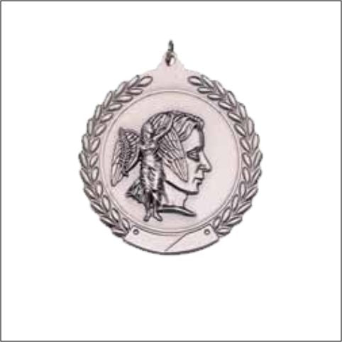 Achievement Medal – Antique Finish (1.75" - Classic Laurel Design)