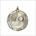 Basketball Medal – Antique Finish (2” Premium)