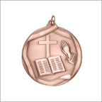 Church Medal – Antique Finish (2¼” Premium)