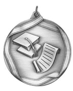 Scholastic Medal – Antique Finish (2” Premium)