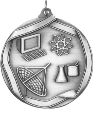 Science Medal – Antique Finish (2¼” Premium)