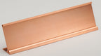 Soporte para placas de escritorio de 2" x 10" – Dorado, oro rosa, negro y plateado