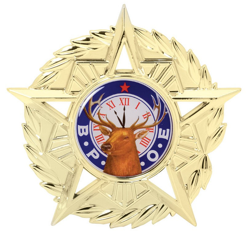 Insert Star Plaque Mount – 2" Custom Insert Holder