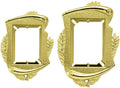 Premium Scroll Plate Frames – Gold Series