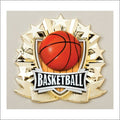 Basketball All-Star Plaque Mount – 4½" Award Plaque Topper