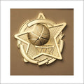 Basketball Star Plaque Mount – 4½" Award Plaque Topper