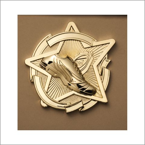 Track Star Plaque Mount – 4½" Award Plaque Topper