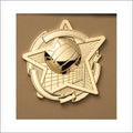 Volleyball Star Plaque Mount – 4½" Award Plaque Topper