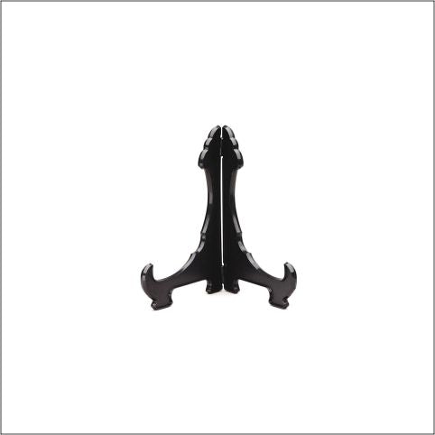 Black Plate Stands – 4", 6", & 8"