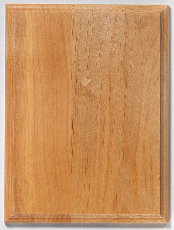 Genuine Red Alder Wood Plaque Board