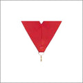 Red Neck Ribbon with Clip – 1½" × 32"