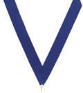 Blue Neck Ribbon with Clip – 1½" × 32"