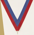 Red / Blue Neck Ribbon with Clip – 1½" × 32"