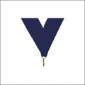 Navy Neck Ribbon with Clip – 1½" × 32"