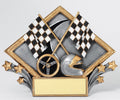 Racing Resin Diamond Plate Award – Racing Recognition Plaque