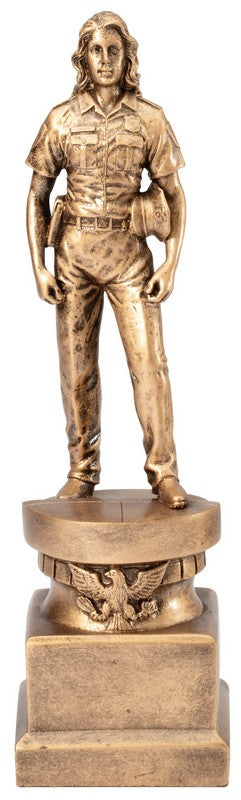 Policewoman Tribute Recognition 13" Statue